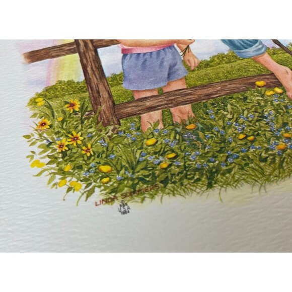 Vintage Set of 4 Linda Sommers Embossed Art Prints 10x8 Quotes, Inspirational - Picture 10 of 15